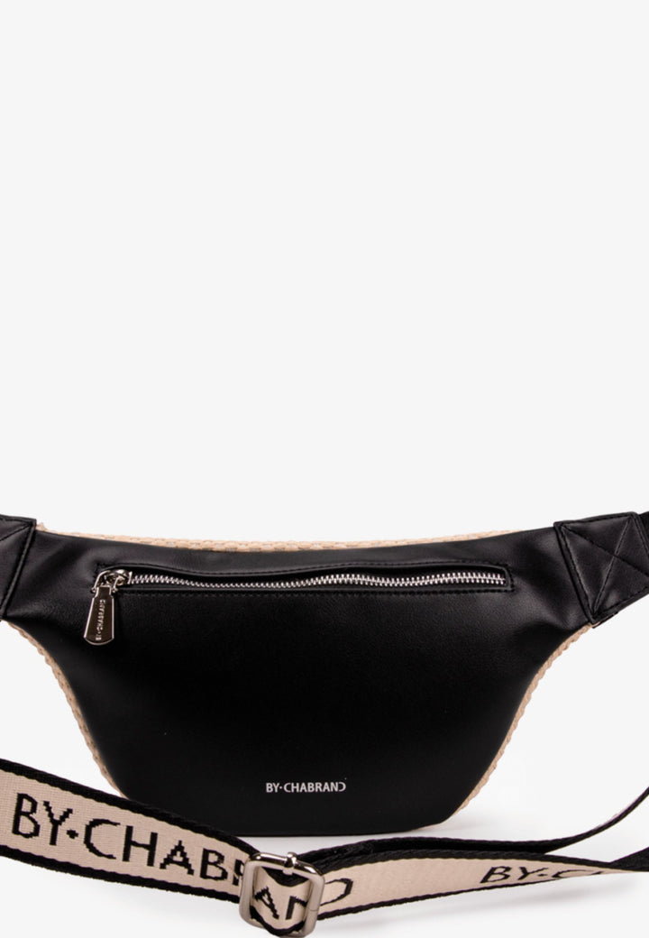 Chabrand Saszetka Damska Emilie Beżowa Czarna 11802Sy001