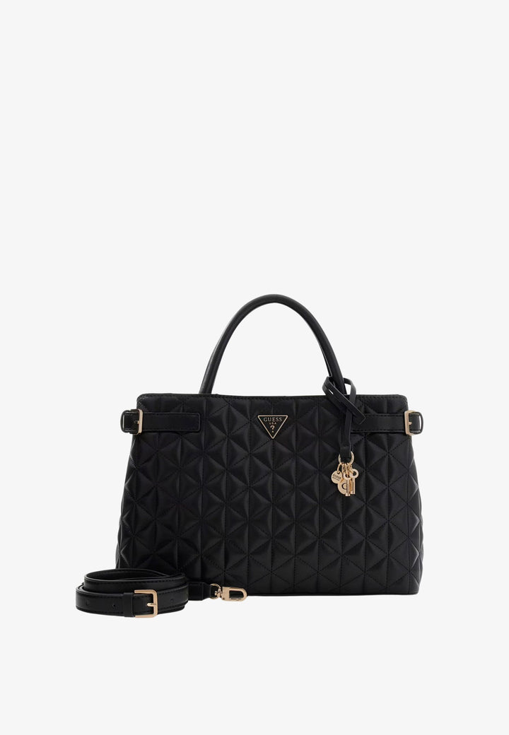 Guess Malas de mão Atabey Hobo Black QG988306