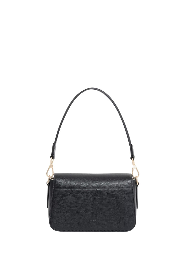 Lacoste Sac à bandoulière Champs-Élysées Cuir Noir
