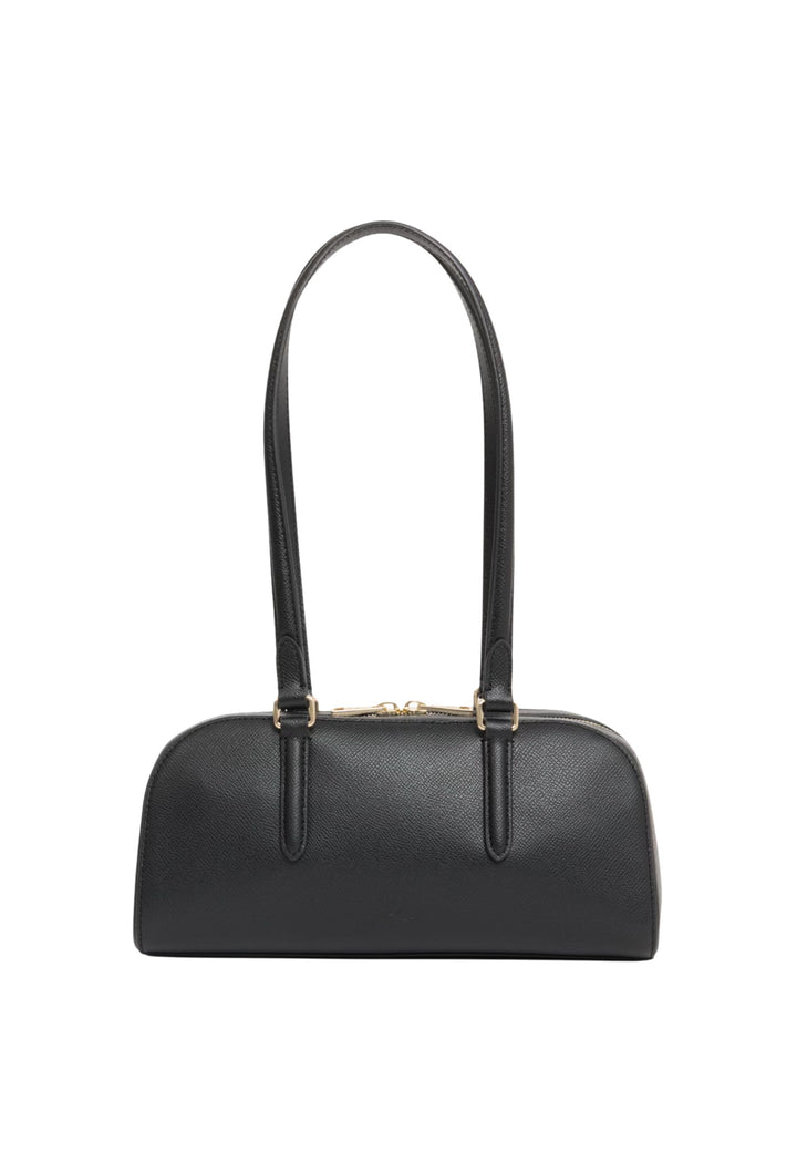 Lacoste Sac épaule Champs-Élysées Cuir Noir