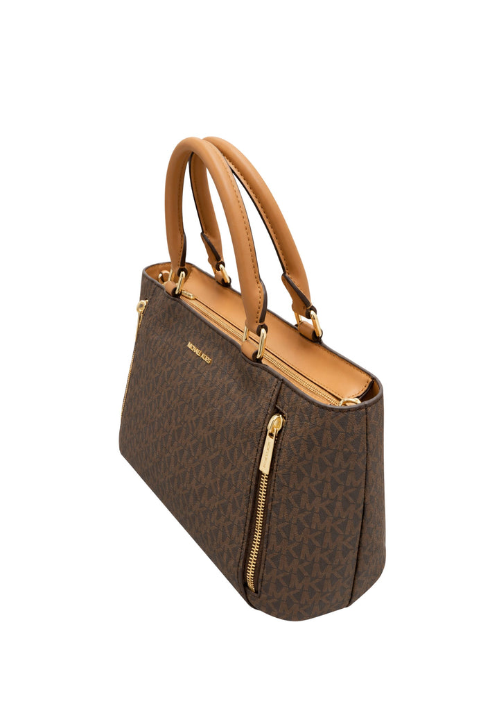 Michael Kors Nabela maža ruda rankinė su užtrauktuku