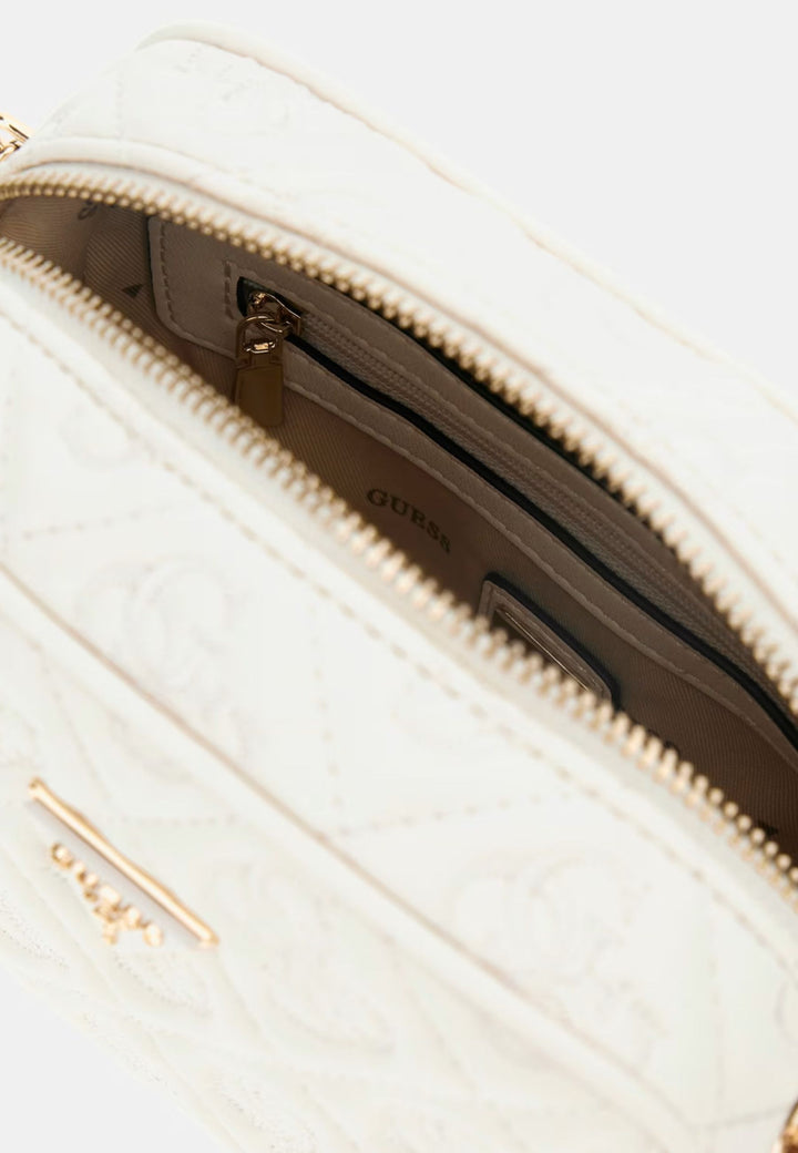 Guess Bolso bandoulière Adelasia Multi Comp Off White