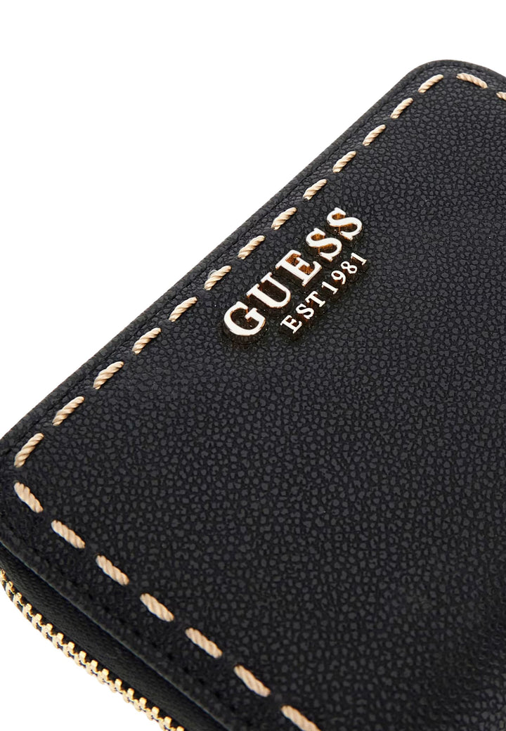 Guess Anadela Medium Zip Wallet BG963714 Black