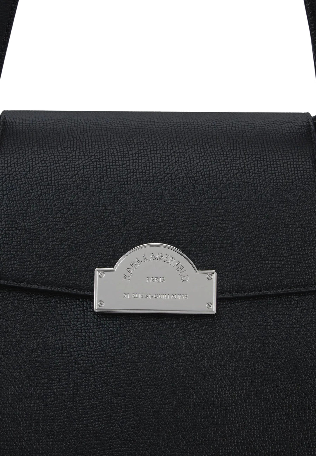 Karl Lagerfeld Cabas Métal Noir