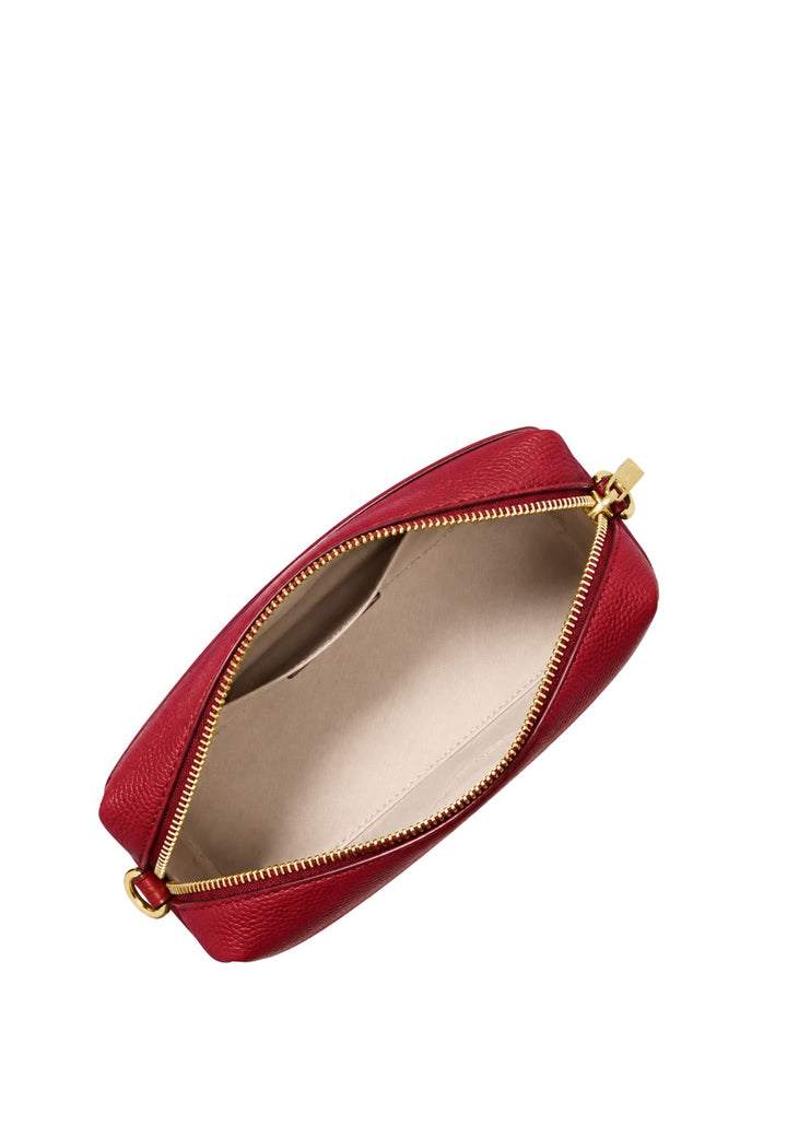Michael Kors Sac Bandoulière Cuir Bryant Petit Souple Rouge
