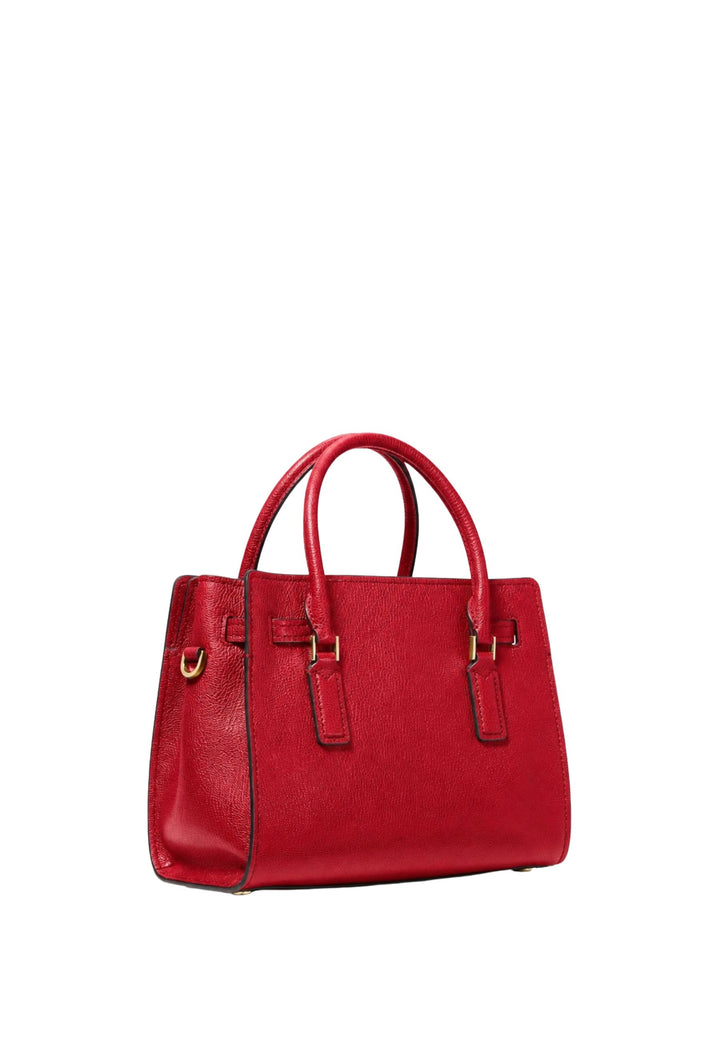 Michael Kors Sac à main Cuir Hamilton Moderne Rouge Profond