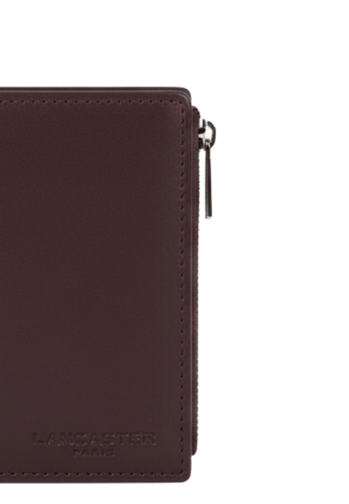Lancaster Gefaltete Geldbörse Paris PM 131-029 Bordeaux