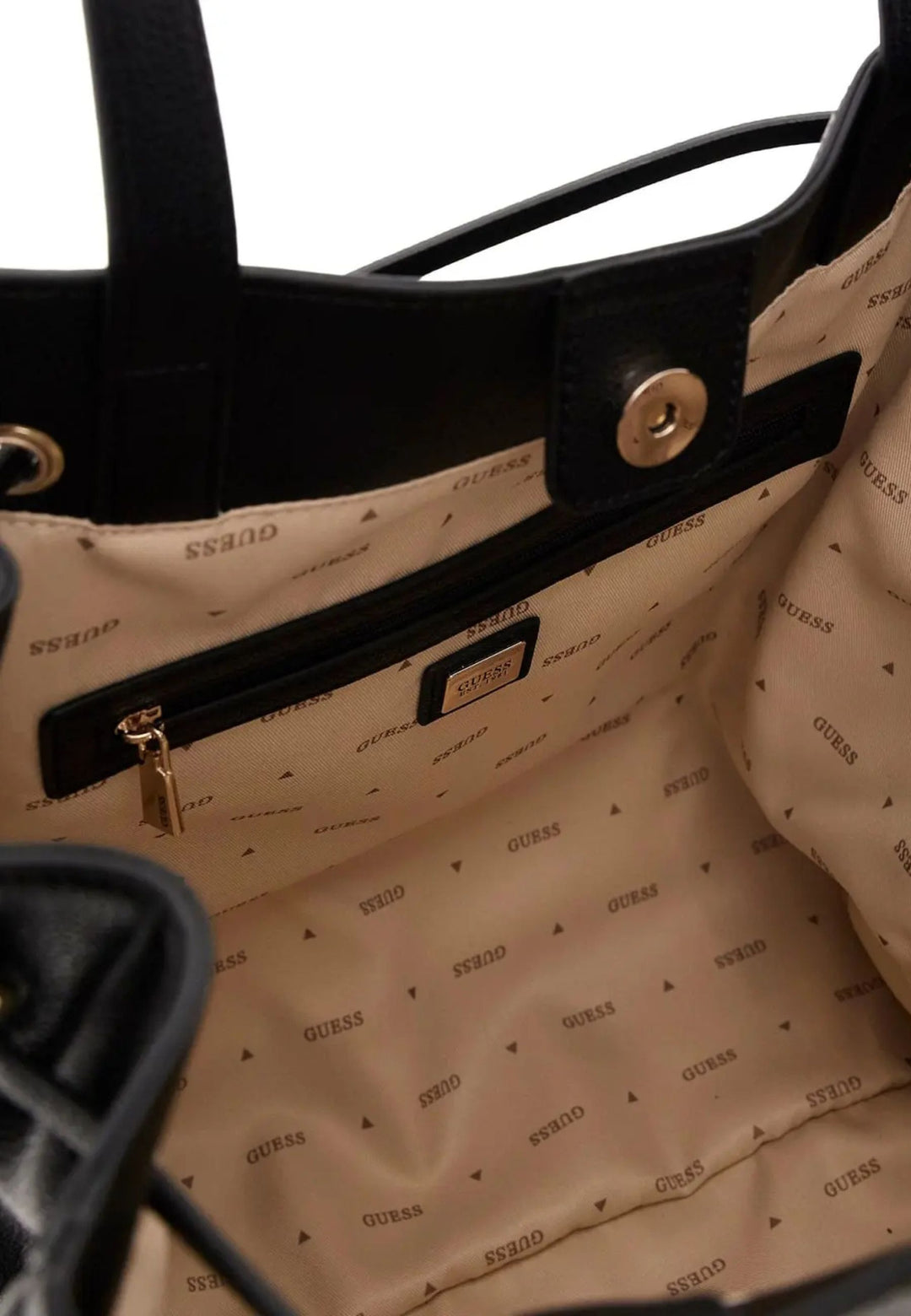 Guess Bolsos de mano Silvye Bucket Negro