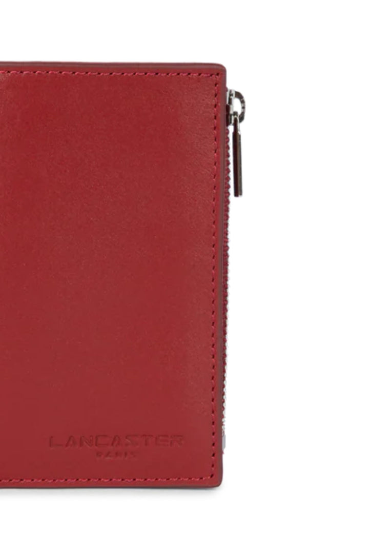 Lancaster Folded Wallet Paris PM 131-029 Carmine