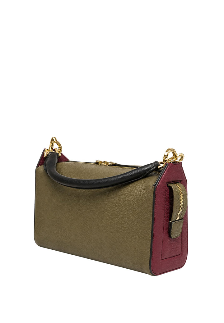 Lancel Louison Hobo-Beutel M Lieder Kaki