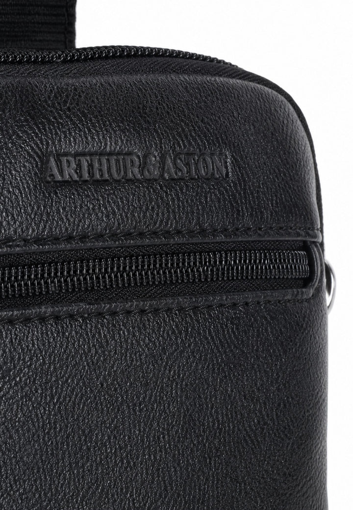 Arthur & Aston Satchel Bag Men Black