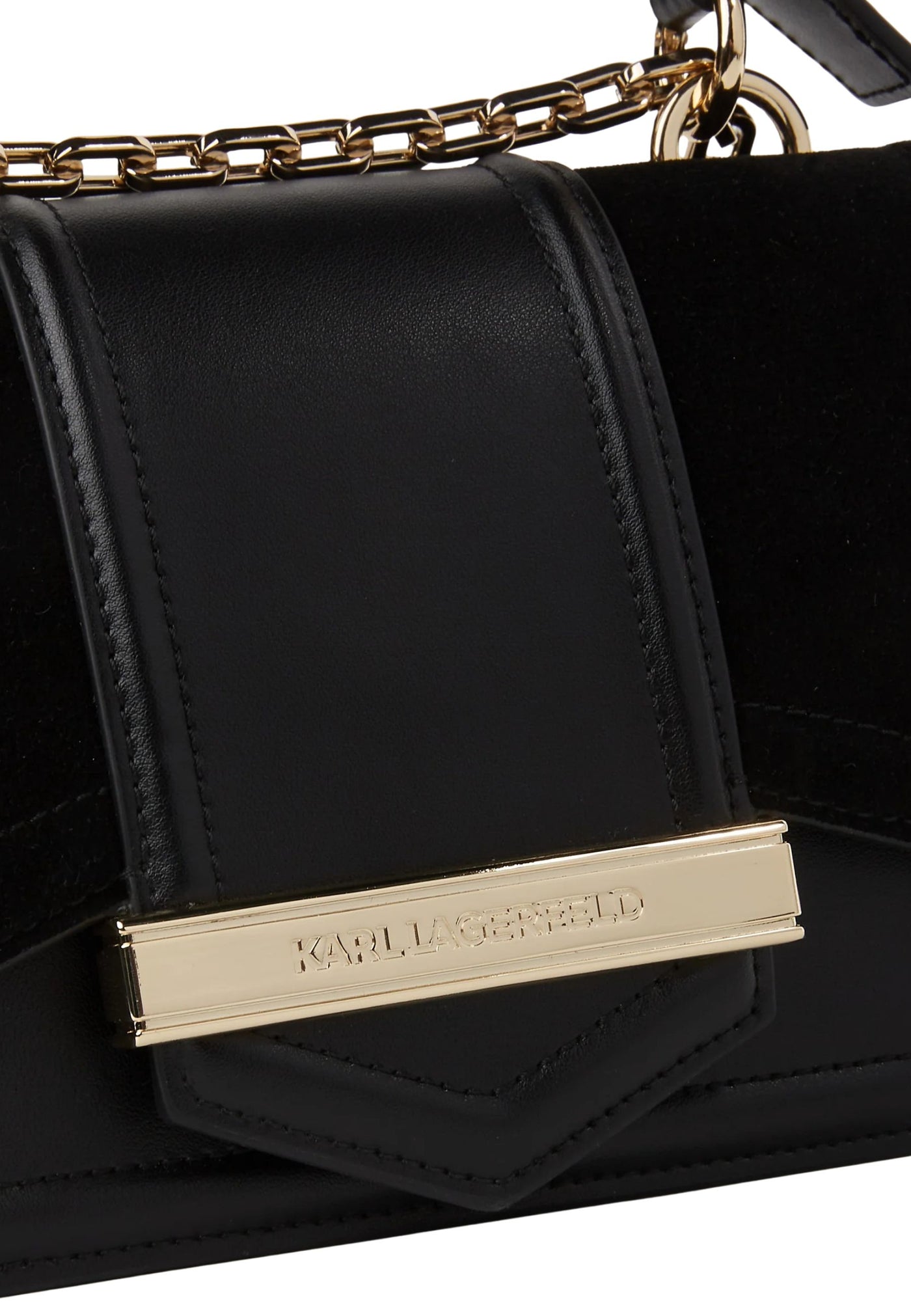 Karl Lagerfeld Umhängetasche A Vision Of The Future A4W30276 Schwarz