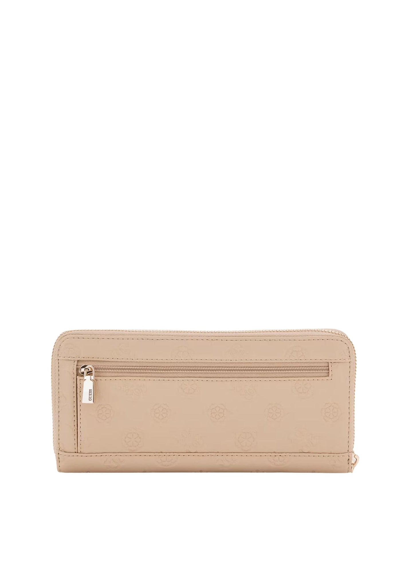 Guess Compagno / Portafoglio Zarela Slg Large Zip Simply Taupe Logo PD9665146