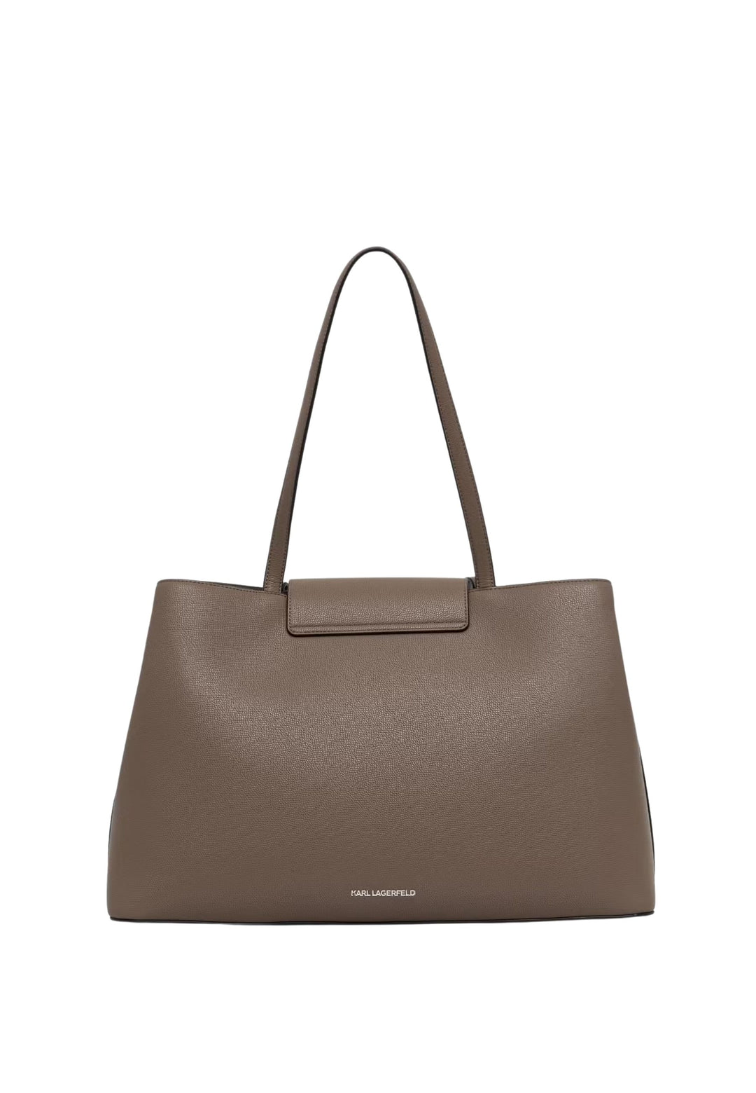 Karl Lagerfeld Cabas Métal Taupe