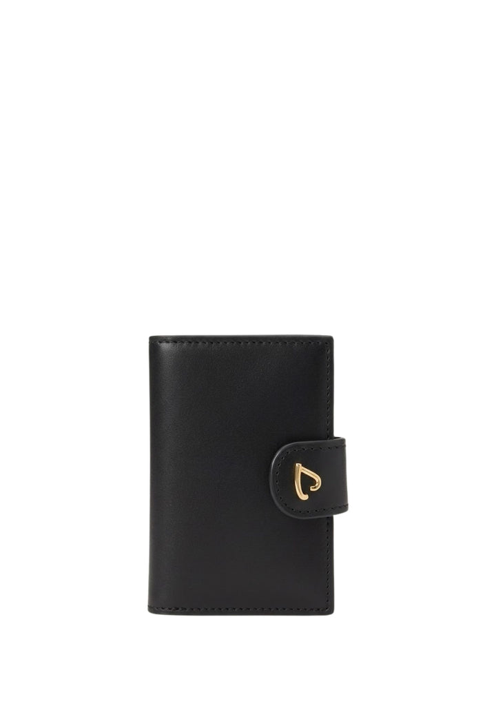 Lancaster Porte-cartes Avec Pression Paris Philos 131-070 Noir