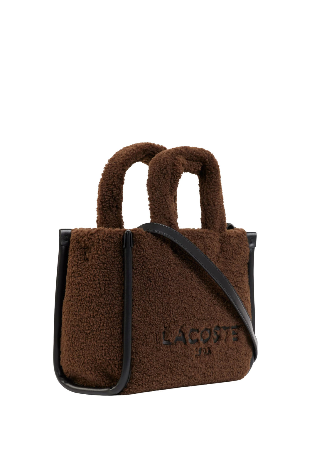 Lacoste Klengen Shopper-Beutel Heritage Schwaarz/Braun