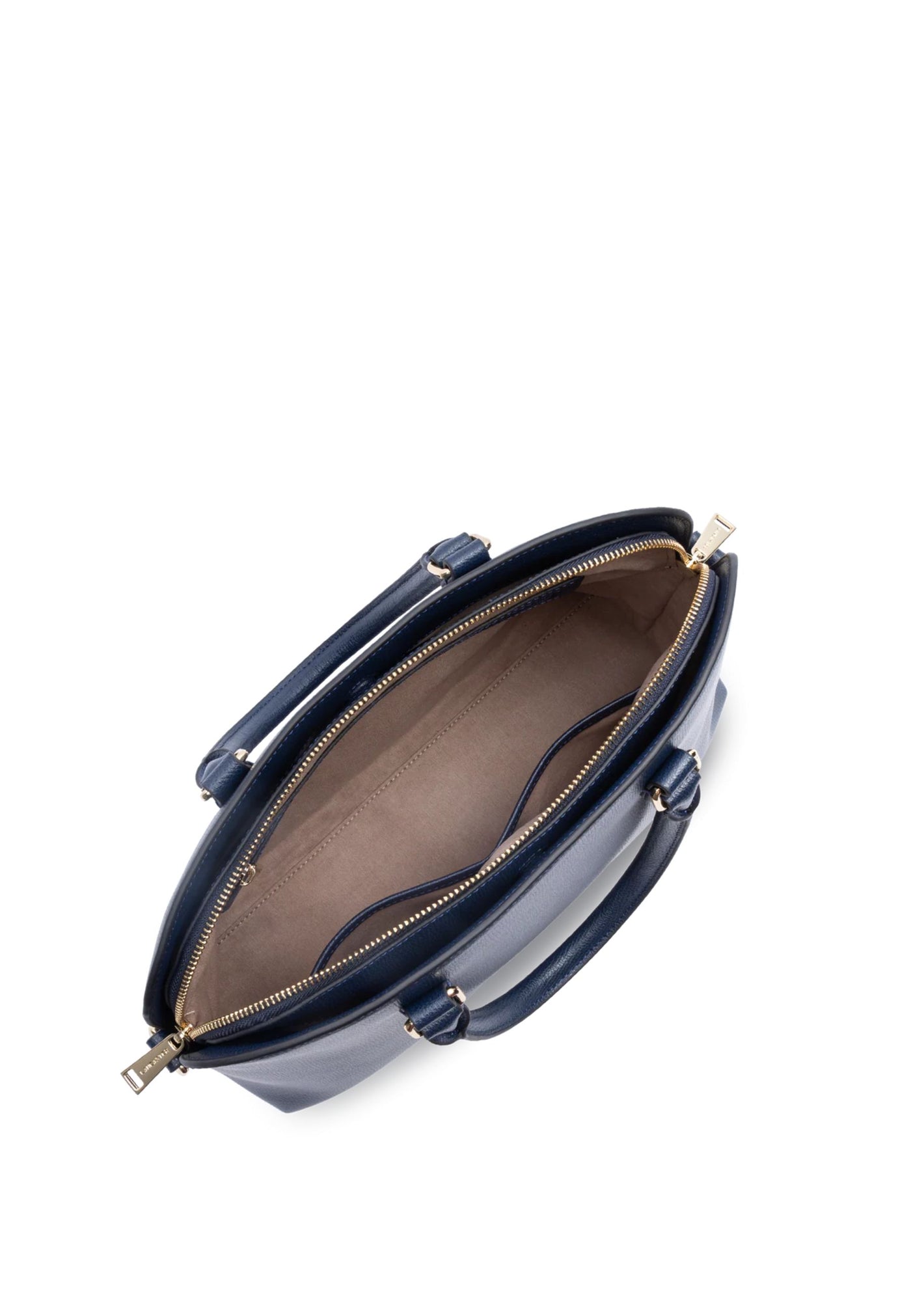 Lancaster Sac demi lune Zippé Sierra Jia 538-007 Bleu Foncé