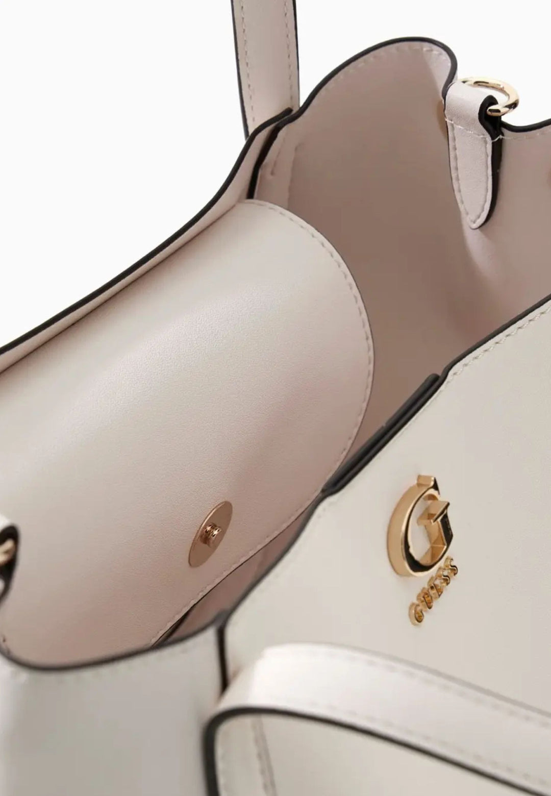 Guess Sac à Main Coleen Petit Off White