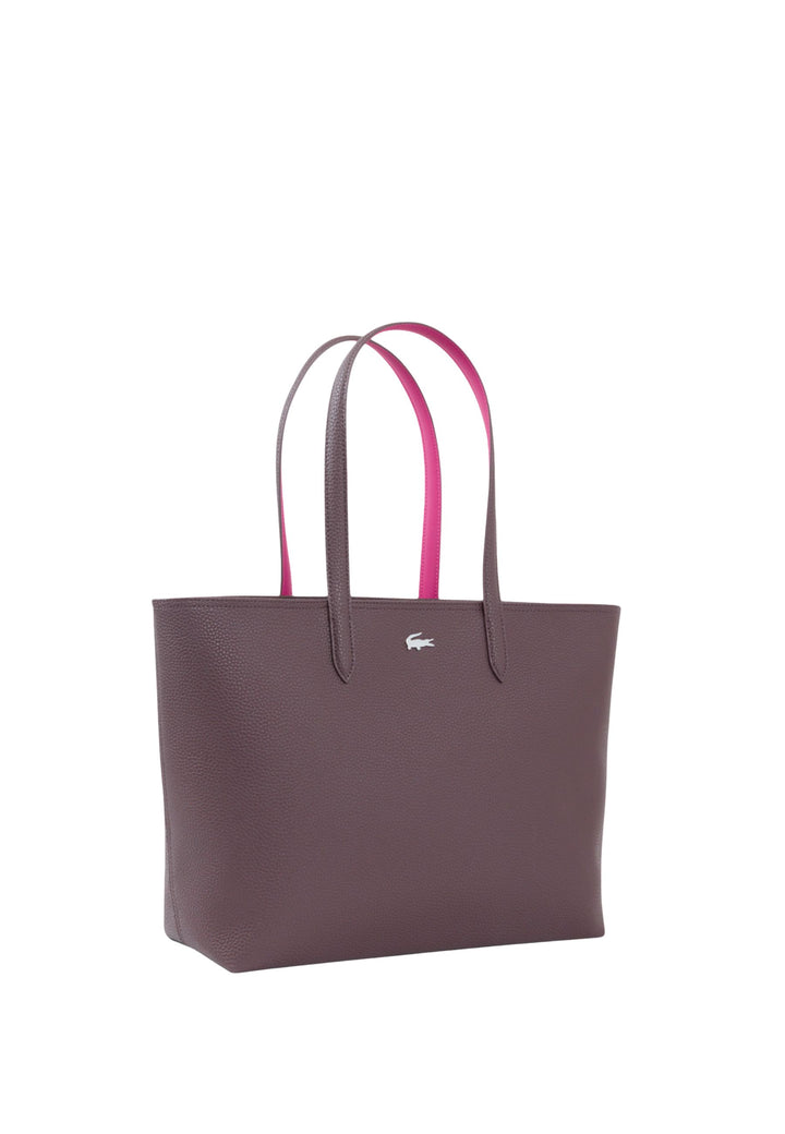 Lacoste Sac cabas zippé Anna Oxalis Rubine