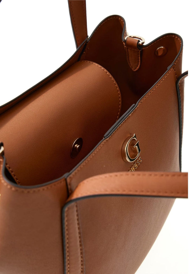 Guess Sac à Main Coleen Petit Caramel
