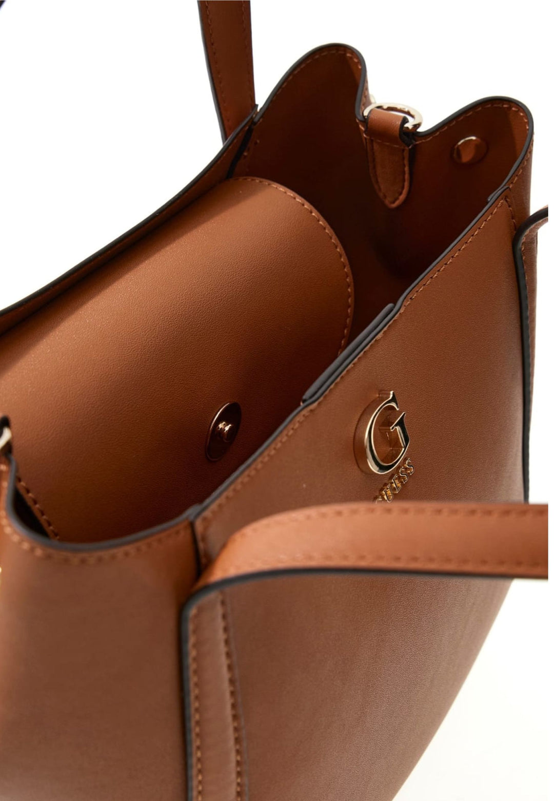 Guess Sac à Main Coleen Petit Caramel