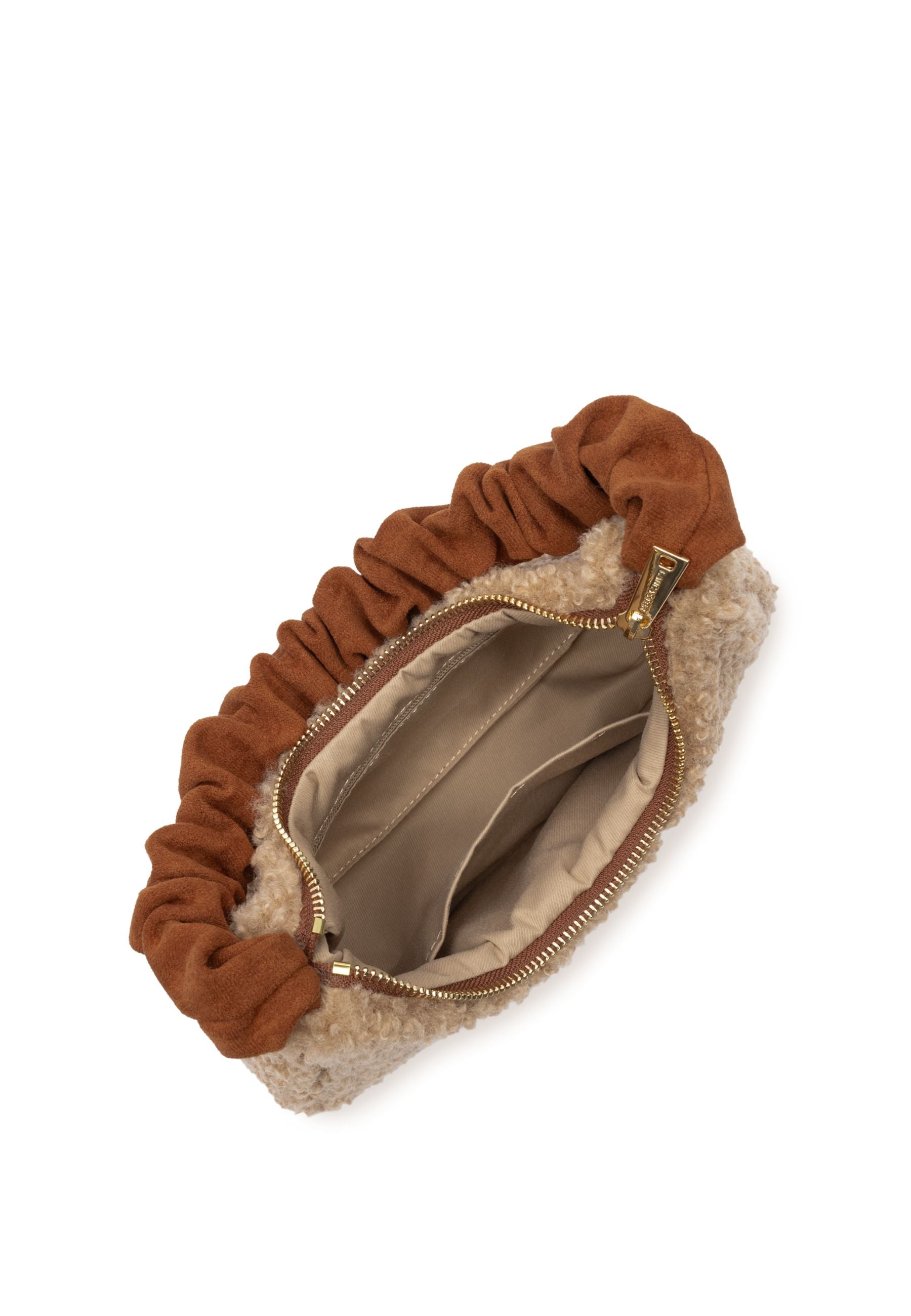 Sac Besace Lancaster – Modèle Moumoute, Couleur Cognac, Polyester – Sac Bandoulière Pratique - 2