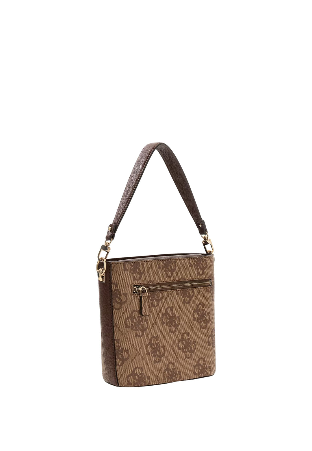 Guess Sacs à main Karnilla Logo Bucket Latte Logo/Brown OS990101