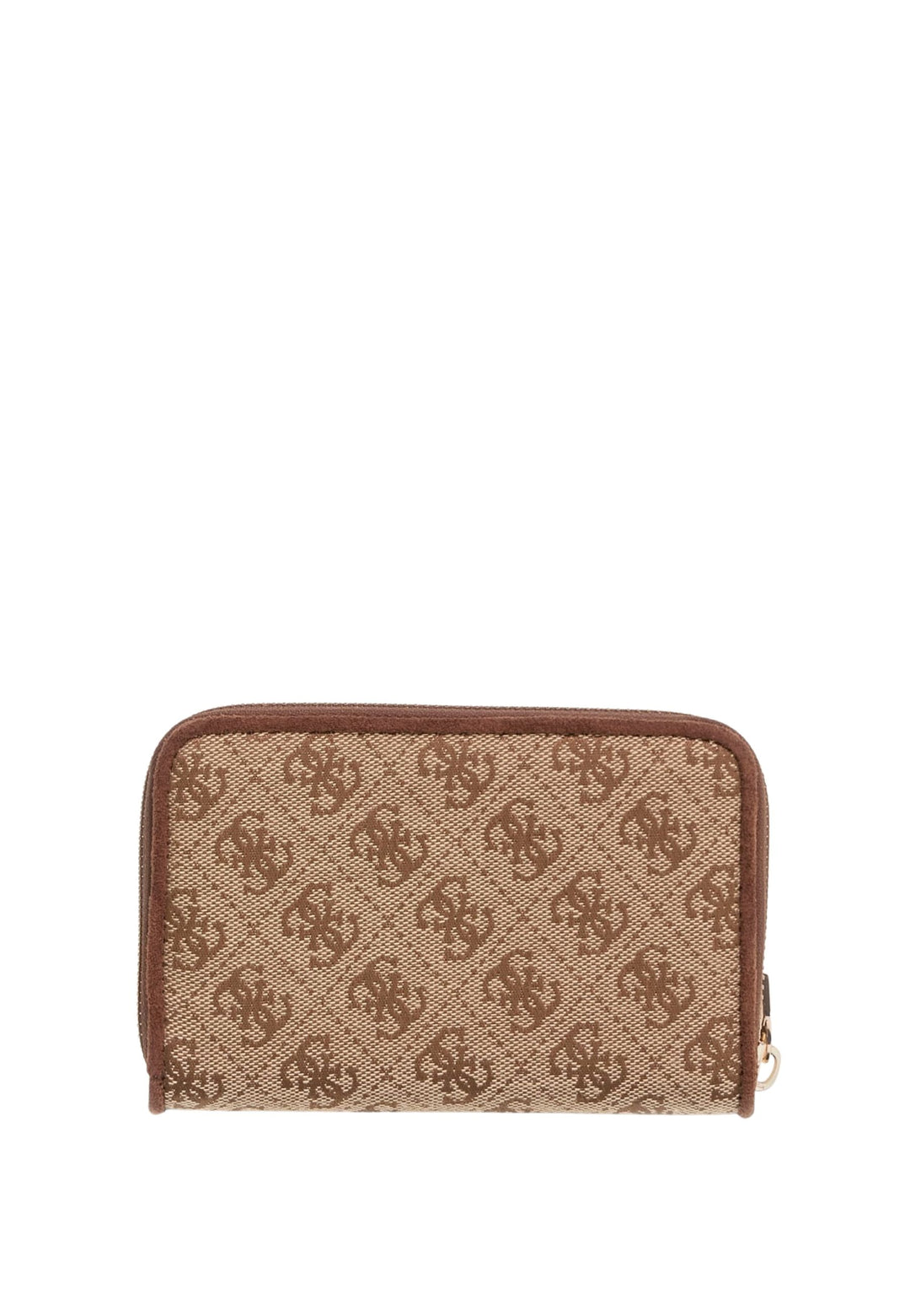 Guess Reisebrieftasche Samantha Medium Latte Logo/Braun