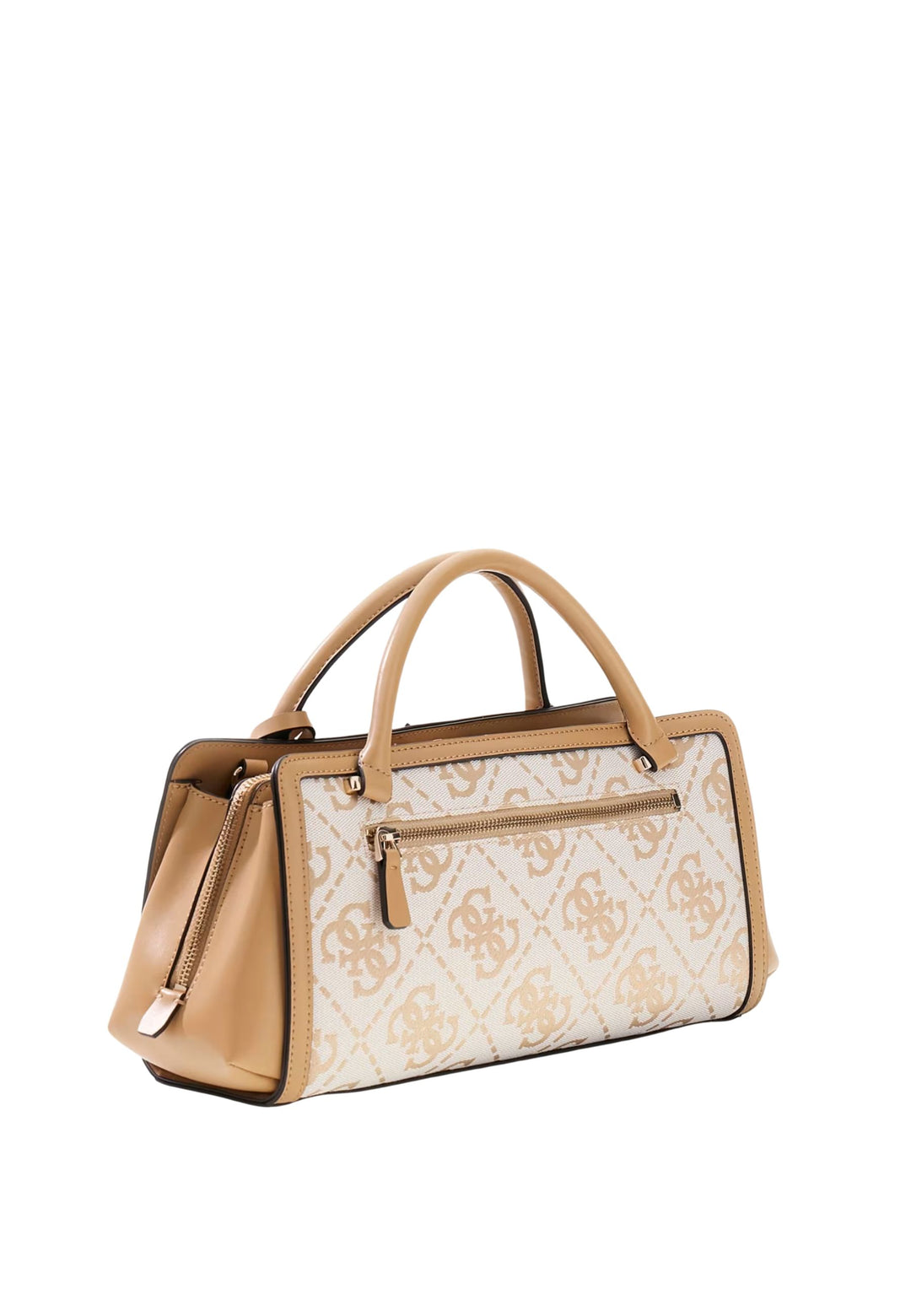 Guess Sac à Main Audrey Petit Monogramme Beige Logo