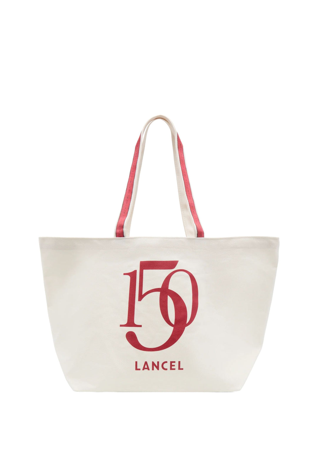 Lancel Capsule Grand Cabas Toile Naturel Beige