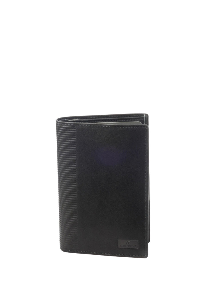 David William Coulter Leather Wallet Black