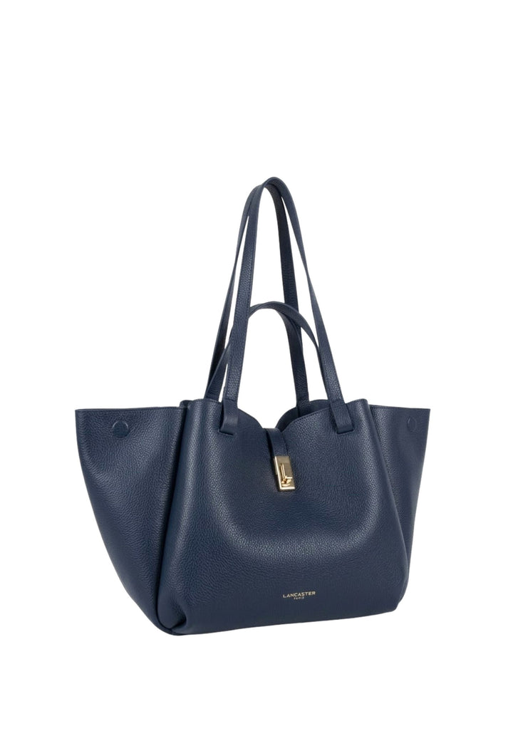 Lancaster Sac cabas épaule L Milano Horizon 547-83 Bleu Foncé