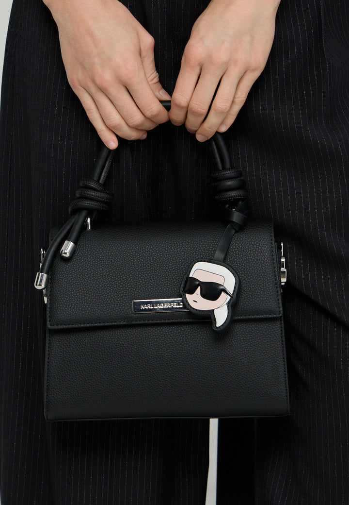 Karl Lagerfeld Sac Bandoulière Ikon Satchel Noir