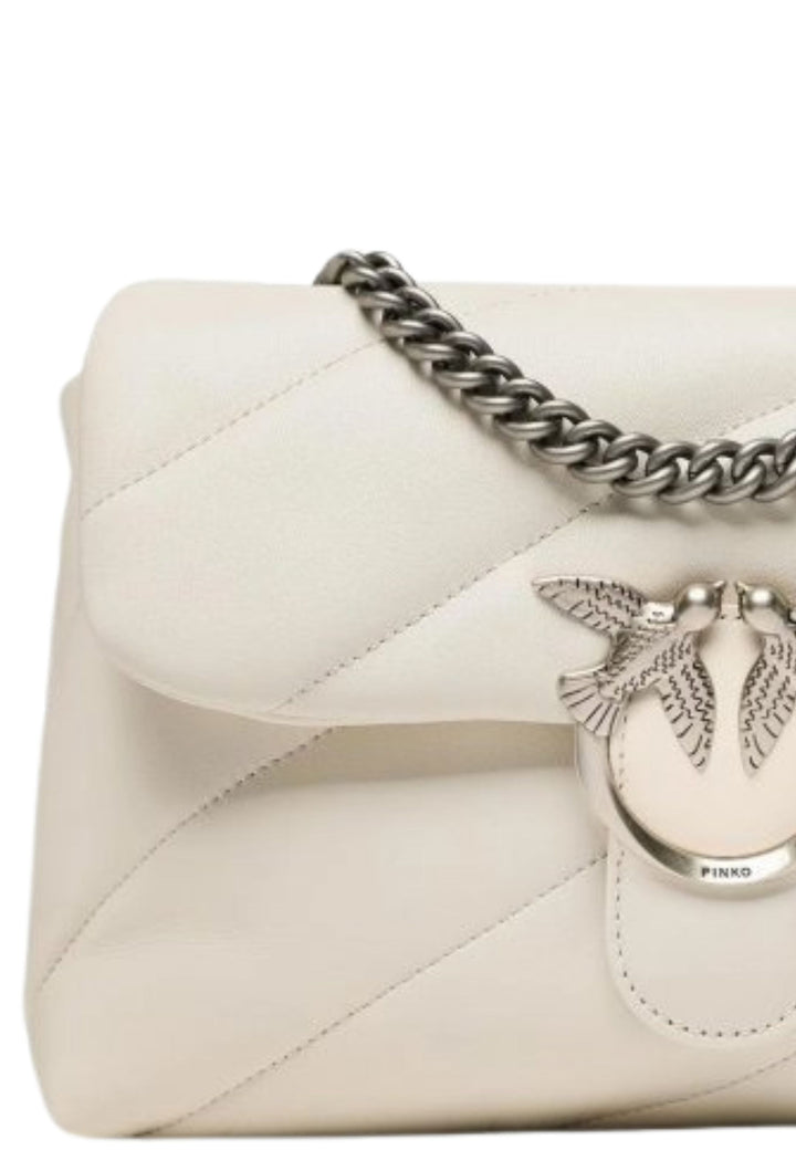 Pinko Borse a mano Love Puff Classic Cl Sheep Nap Bianco A0F2Z14O