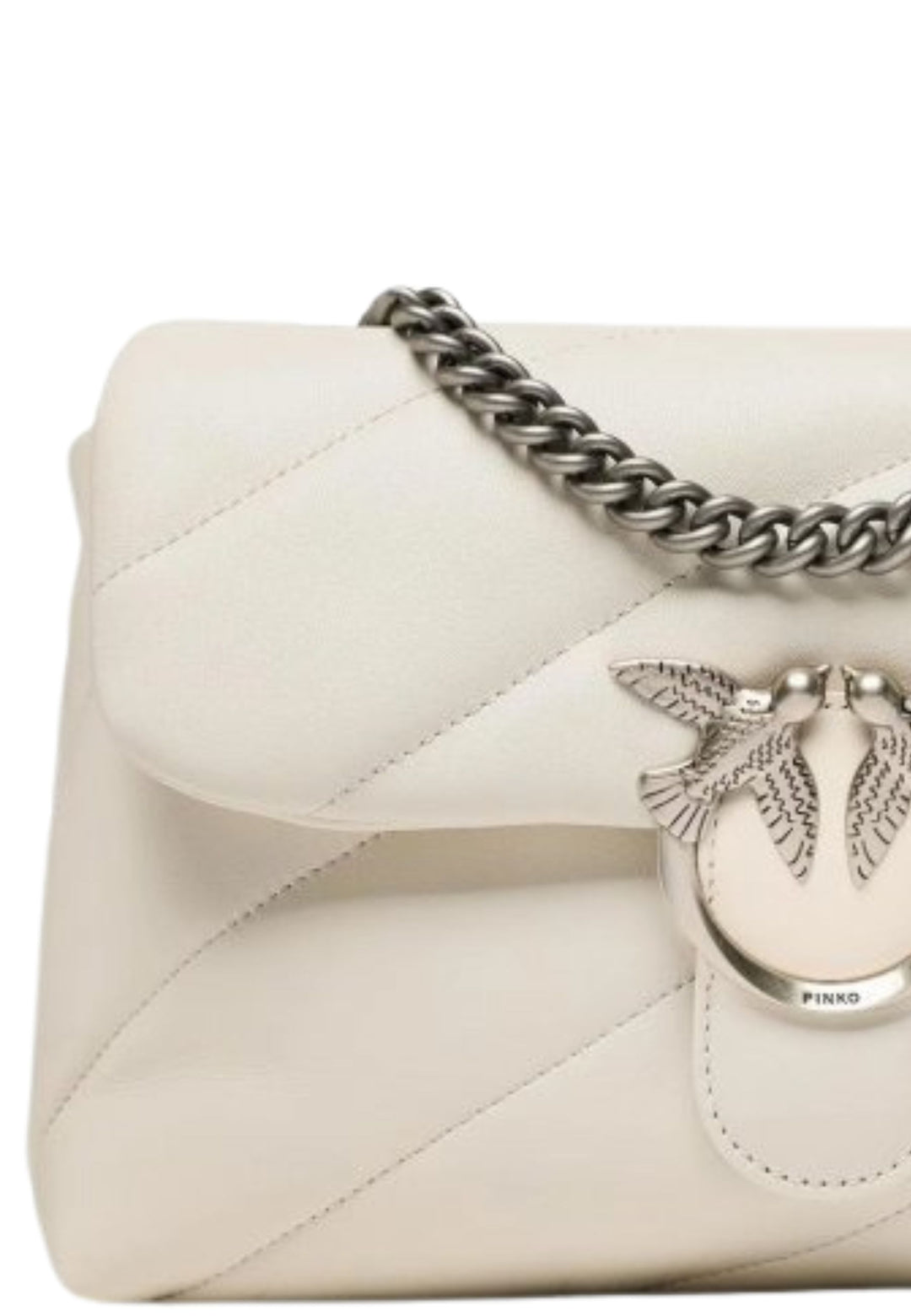 Pinko Carteiras Love Puff Classic Cl Sheep Nap Branco A0F2Z14O