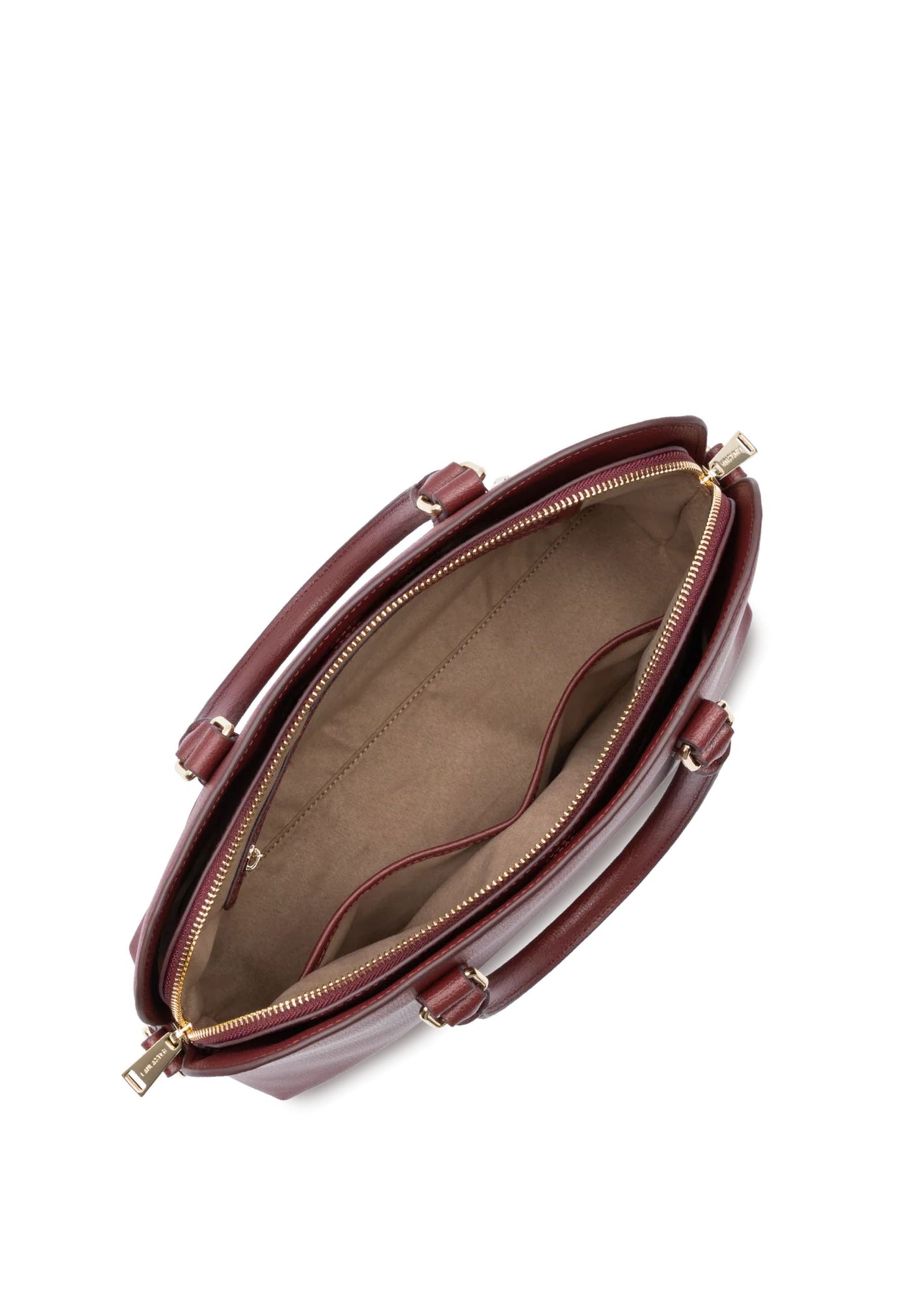 Lancaster Sac demi lune Zippé Sierra Jia 538-007 Bordeaux