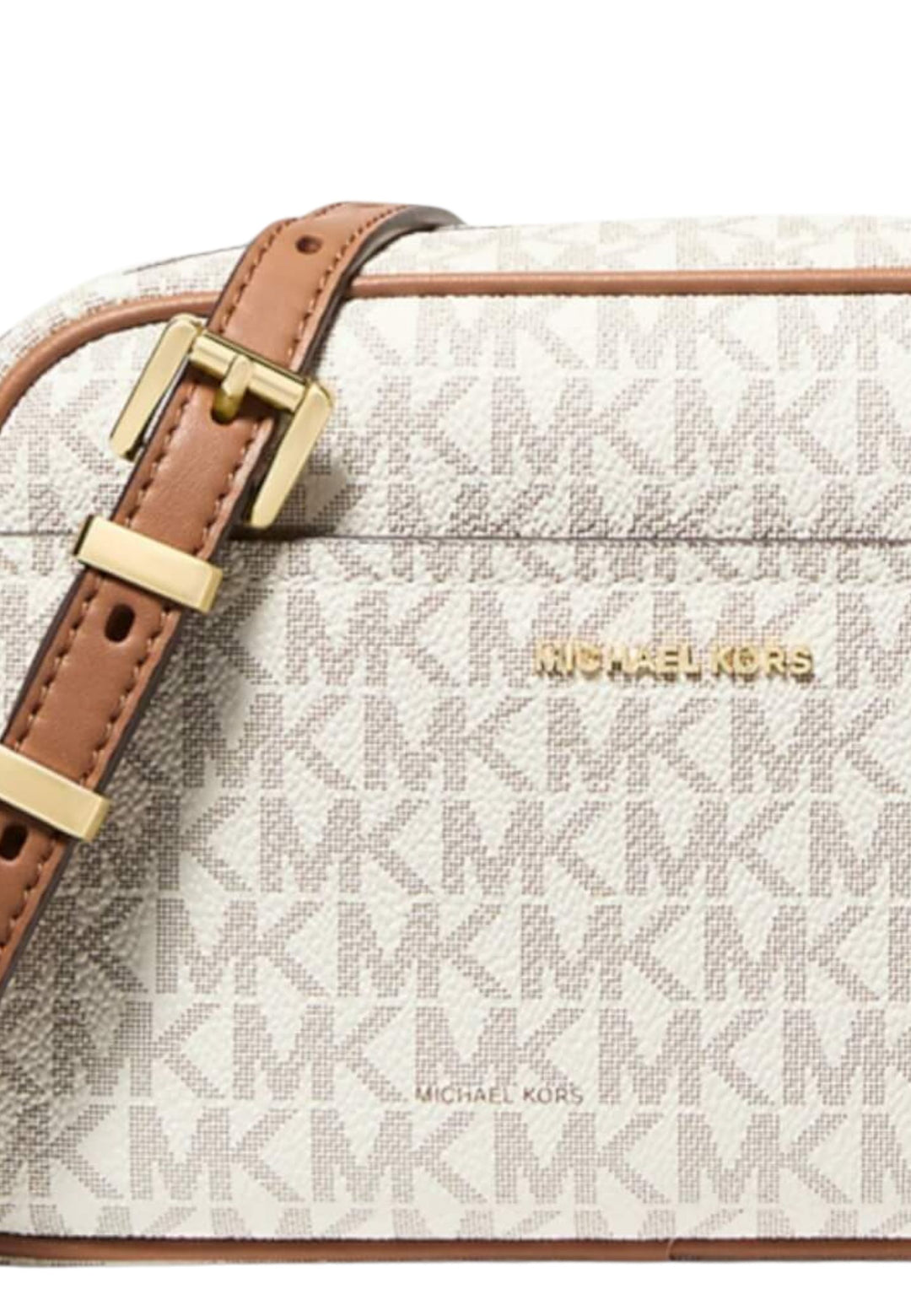 Michael Kors Petit Sac Bandoulière Jet Set  Beige