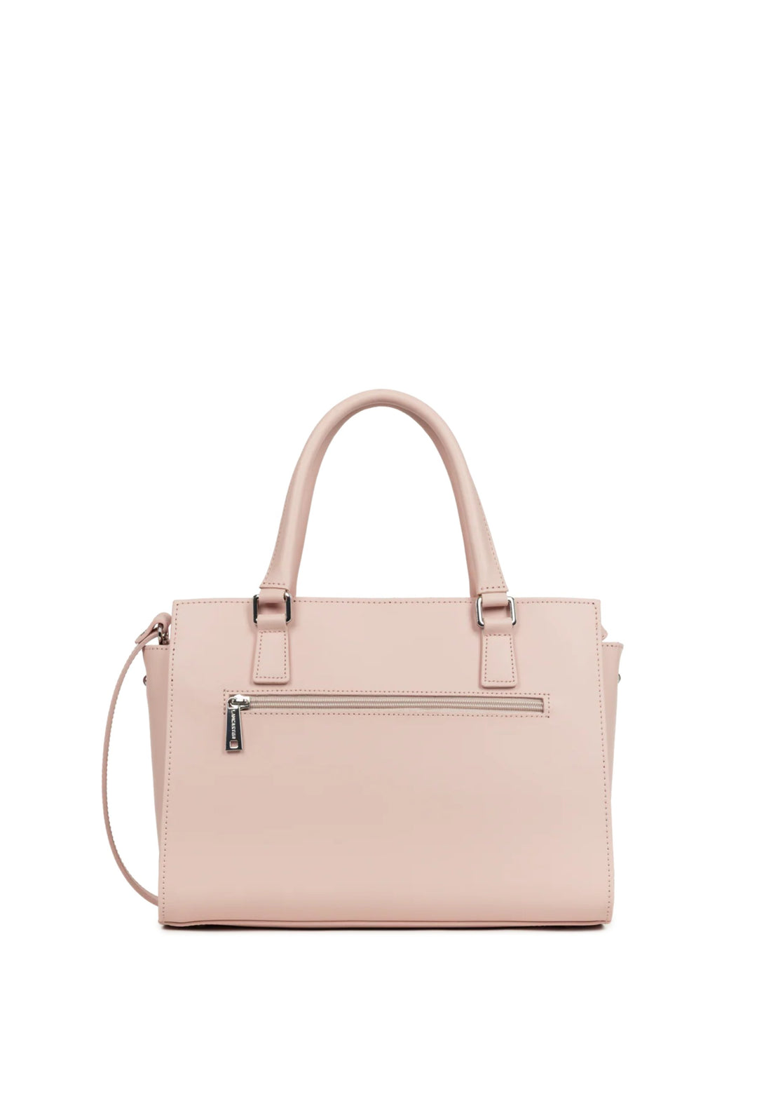 Lancaster Sac à main Zippée M Smooth 437-03 Poudre