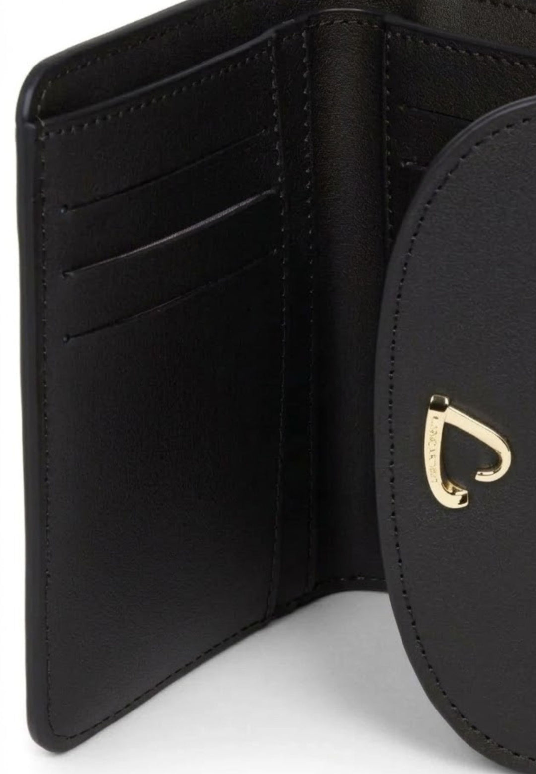 Lancaster Portefeuille dos à dos A rabat avec pression Paris Philos 131-071 Noir