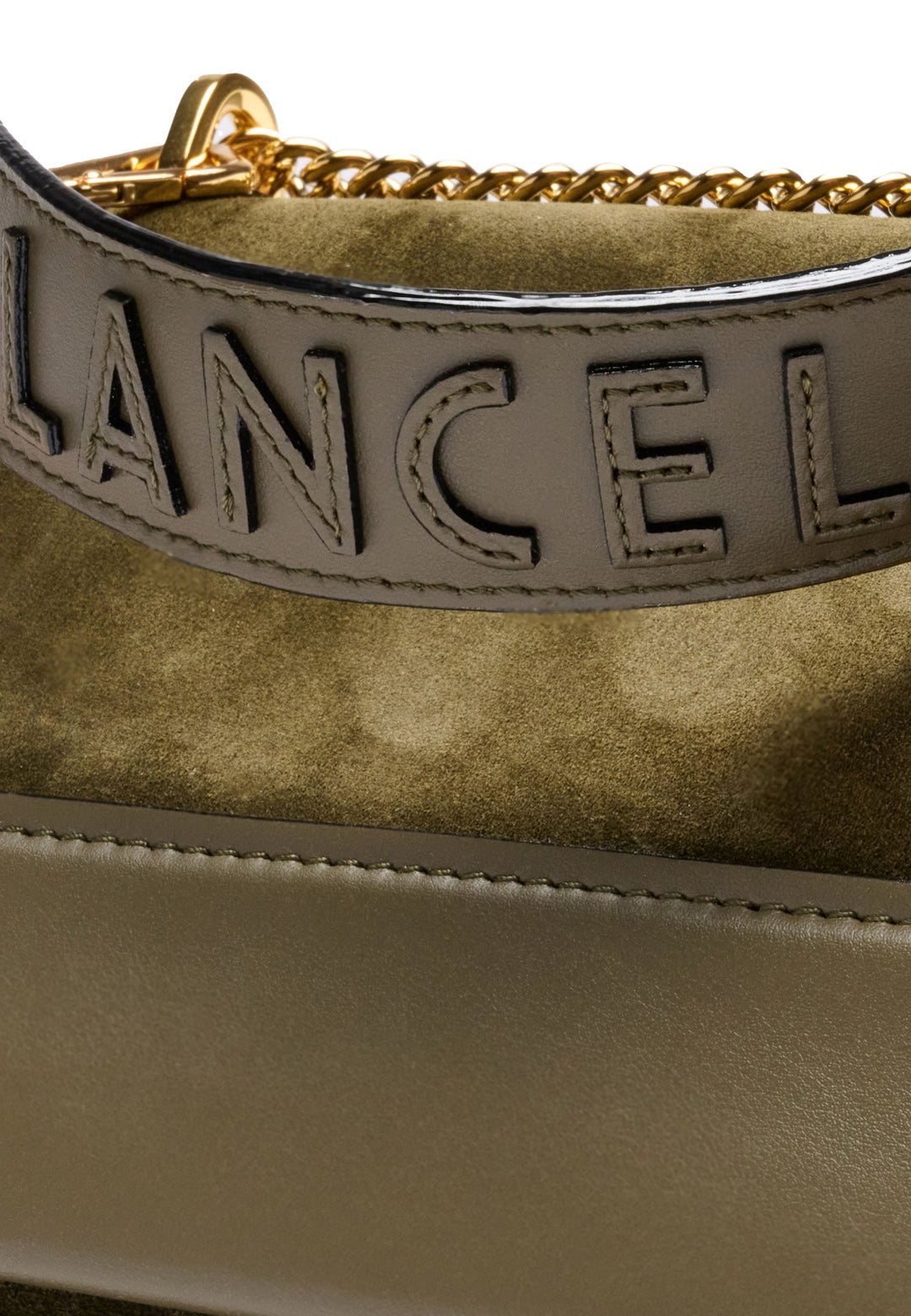 Lancel Bolso Rabat M Ninon Color Block Mco Kaki Fonce Mujer A13370AHTU