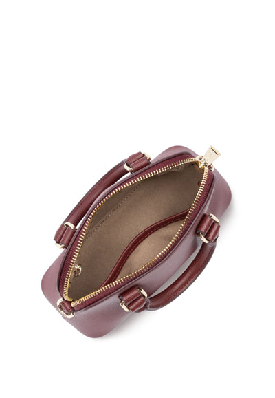 Lancaster Sac demi lune Zippé S Sierra Jia 538-001 Bordeaux