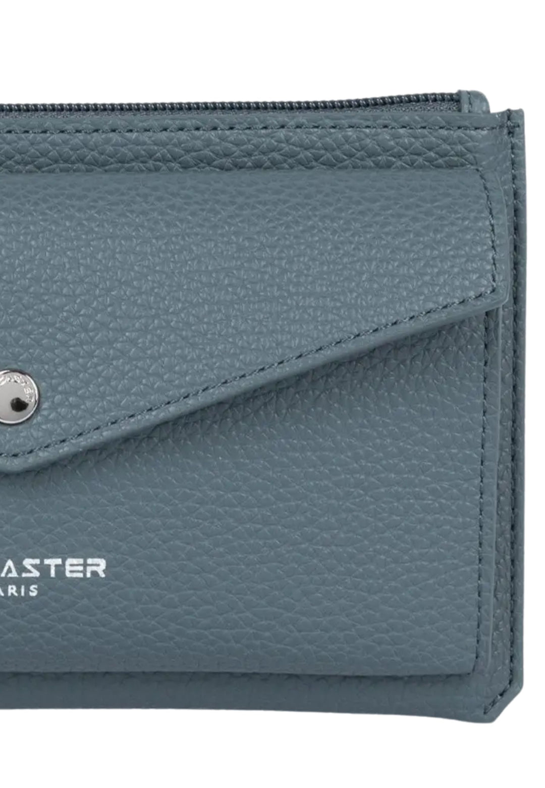 Lancaster Pochette Zippata Maya Double KBA 117-011 Blu Ghiacciato