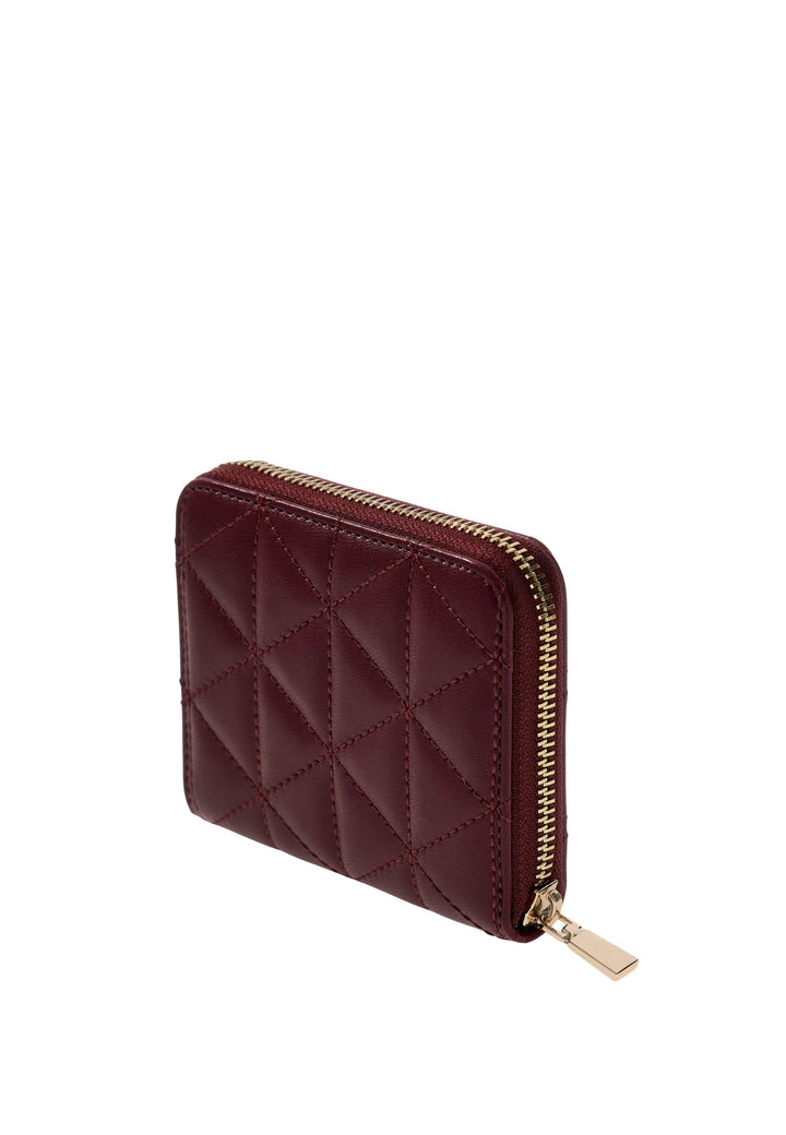Guess Quilted Wallet / Purse Paisleigh Burgundy QG9883137