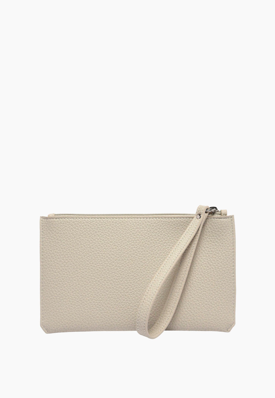 Lancaster Pochette Zippé Maya Double KBA 117-011 Ivoire