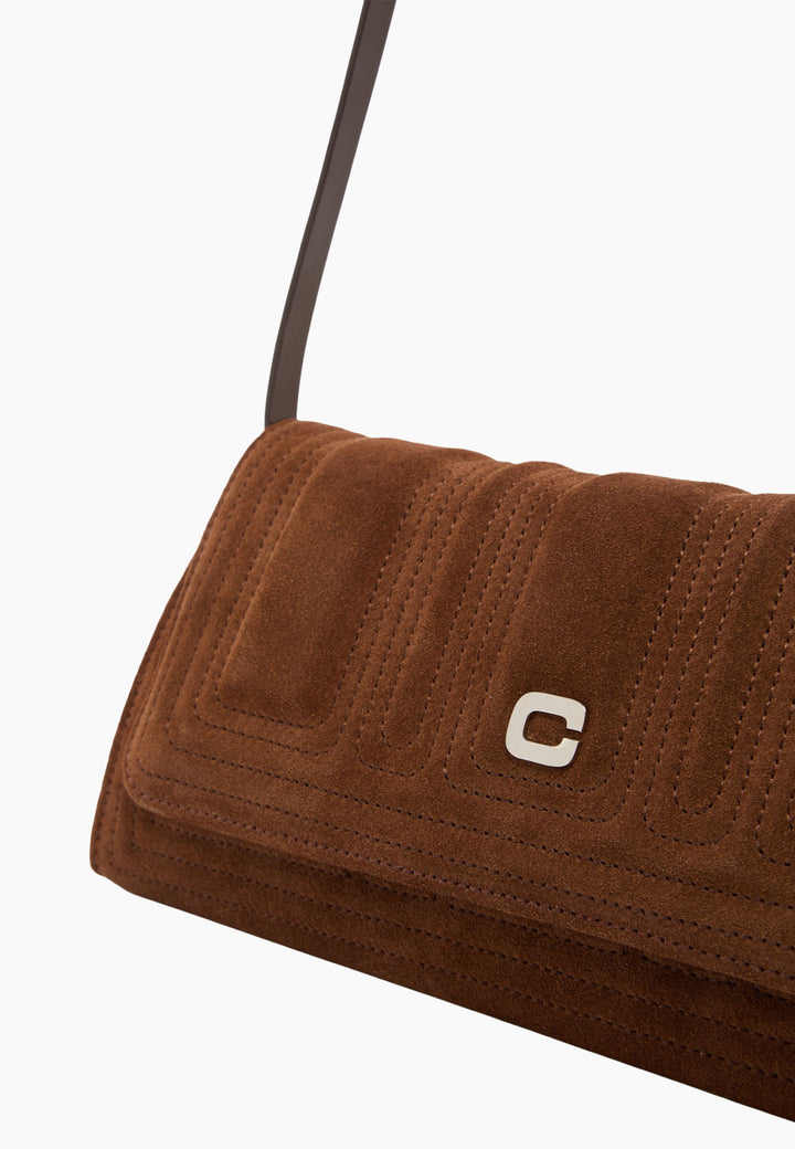 Carel Paris Sacs À Main Place De La Madeleine Cuir Marron