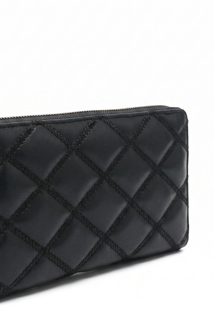 Guess Wallet Tamsin Small Zippered Black