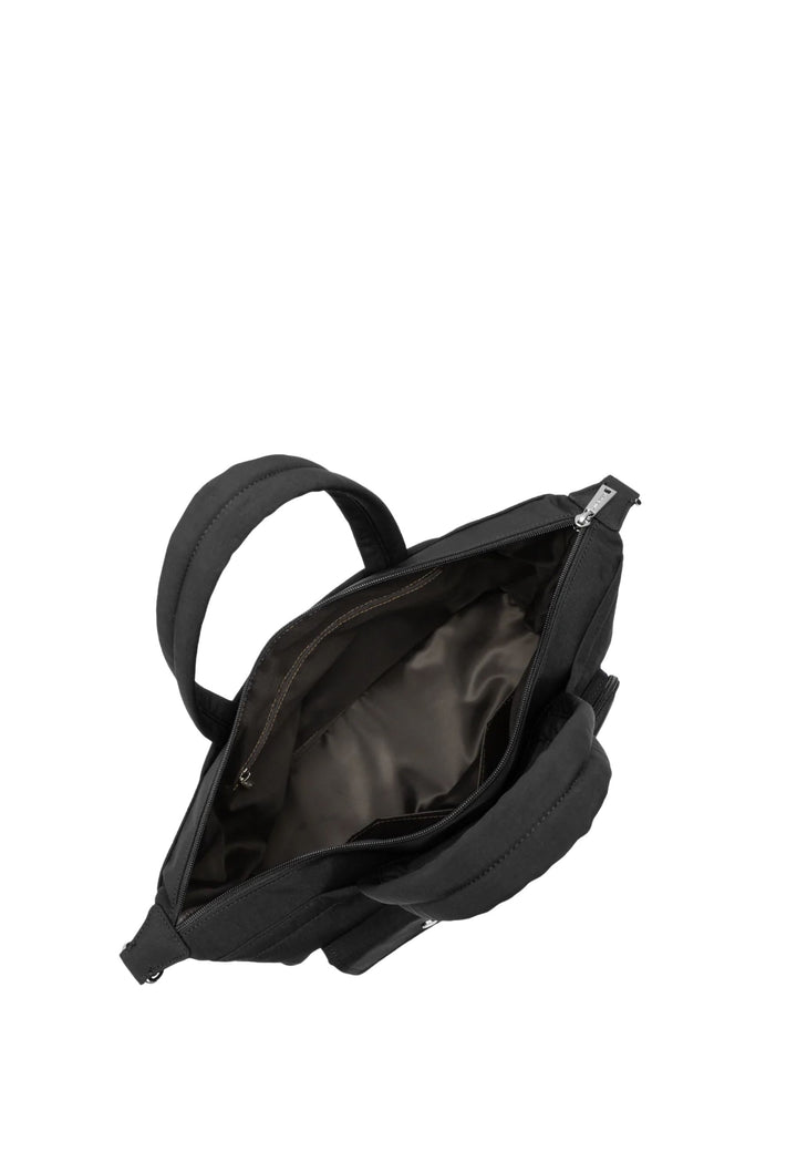 Lancaster Tõmblukuga bowling-stiilis käekott Basic Pocket 510-93 Must