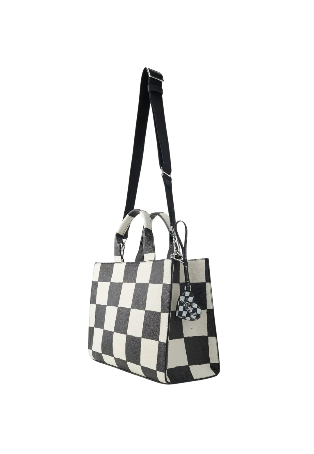 Karl Lagerfeld Cabas Carré Damier Noir & Blanc