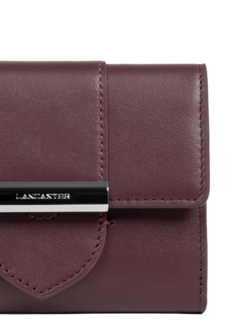 Lancaster Brieftasche mit Überschlag und Verschluss Paris Ily 131-050 Bordeaux