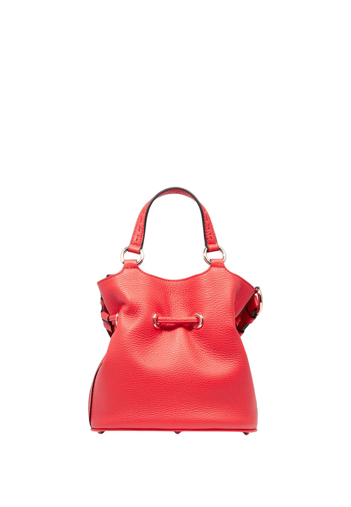 Lancel Premier Flirt S Red Kiss Bucket Bag